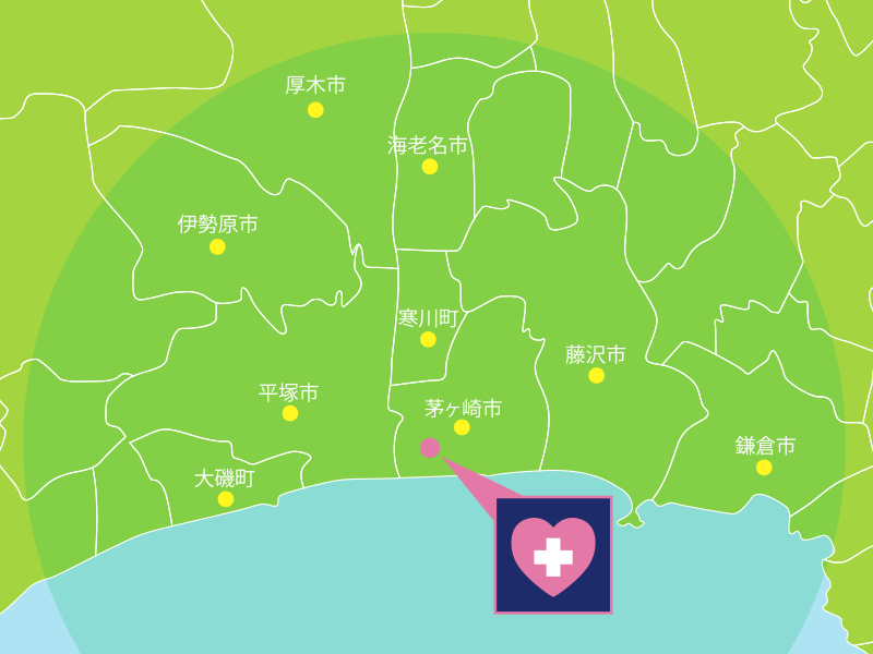 来院マップ